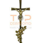 POL KRZYŻ 37 cm RÓŻA