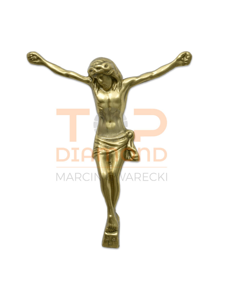 WIZERUNEK CHRYSTUSA ZŁOTY