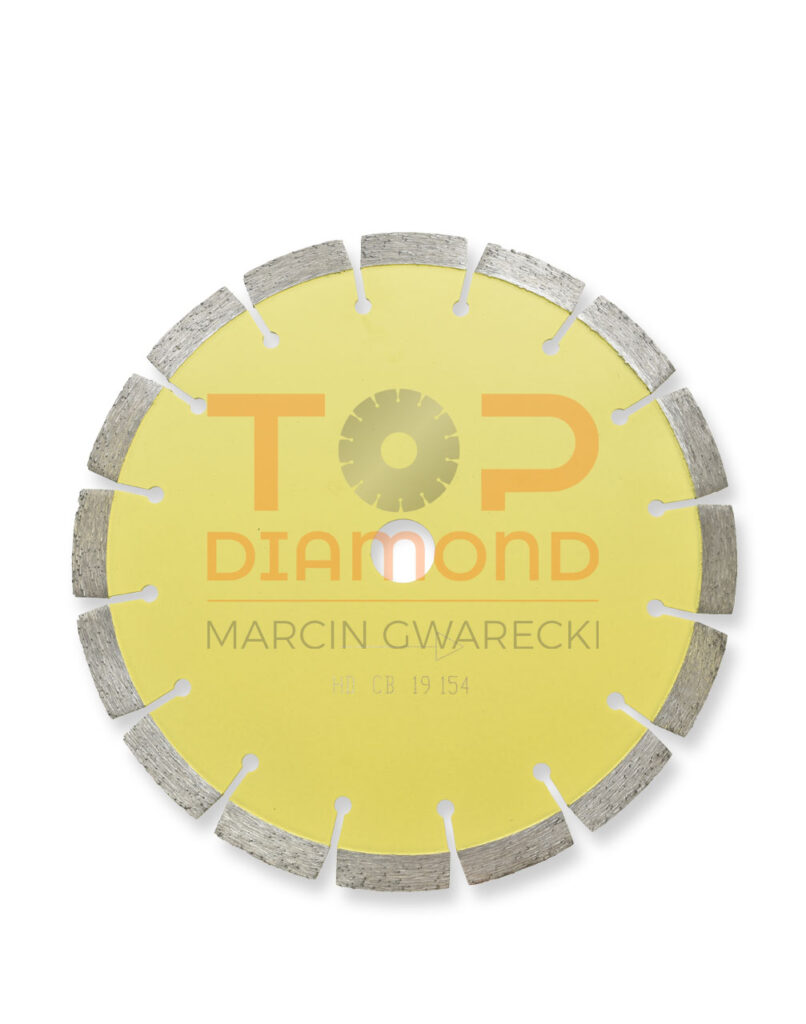 TARCZA SEGMENTOWA 230mm  ŻÓŁTA