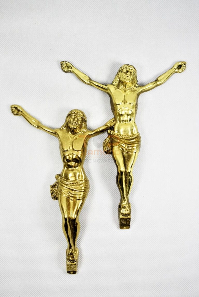 PASYJKA JEZUSA CHRYSTUSA 19 cm ZŁOTA