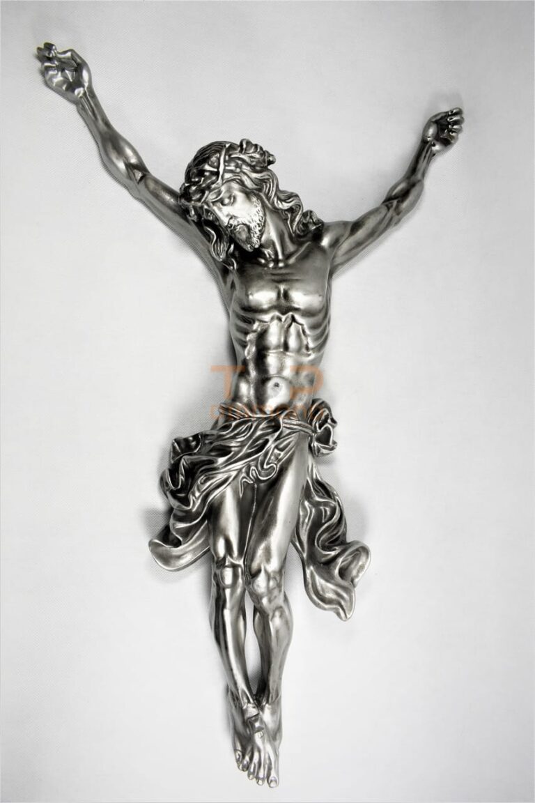 KORPUS CHRYSTUSA 70cm SREBRNY