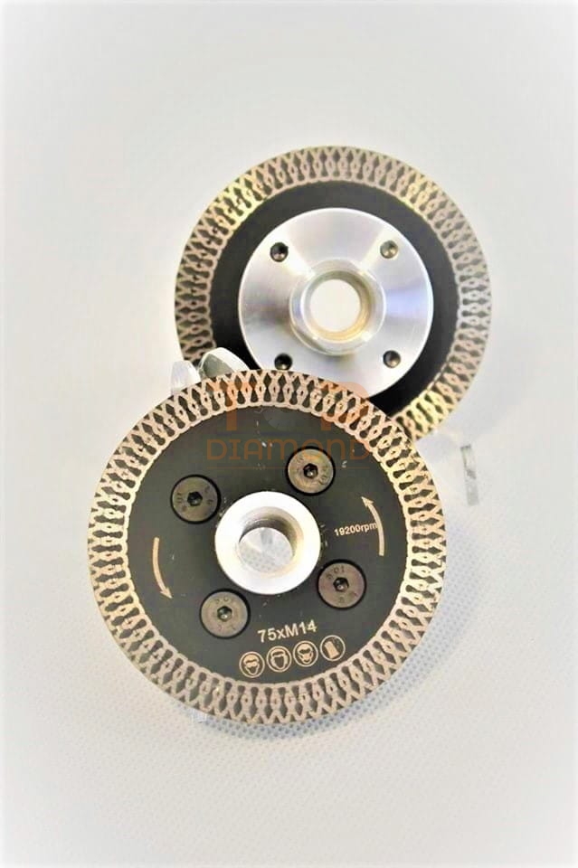 PIŁA 75mm CIENKA NA FLANSZY