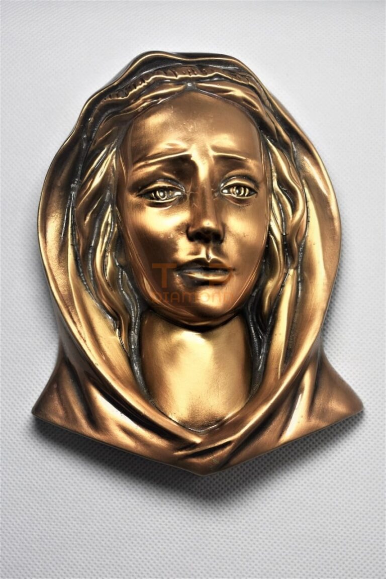 PŁASKORZEŹBA MADONNY 18 cm