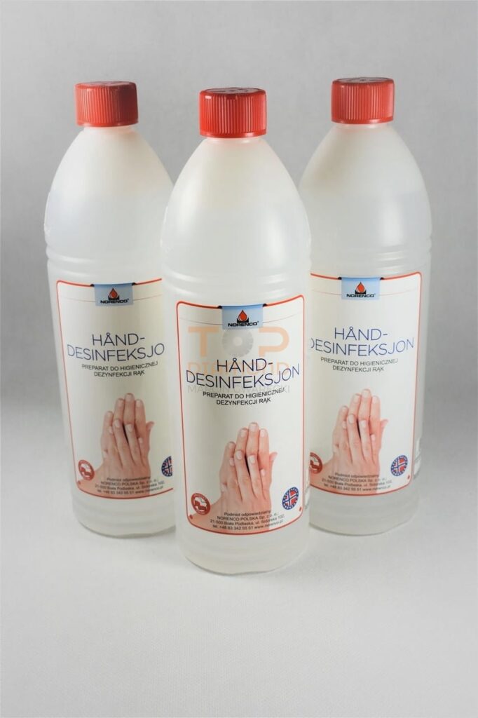 HAND-DESINFEKSJON PREPARAT DO DEZYNFEKCJI RĄK  1L