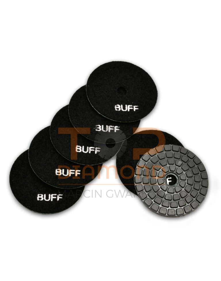 BUFF CZARNY 100mm / 125mm