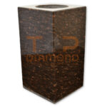 WAZON GRANITOWY KWADRATOWY STAR RUBBY