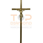 KOZ KRZYŻ PROSTY KWADRAT ŚREDNI JASNY 50cm