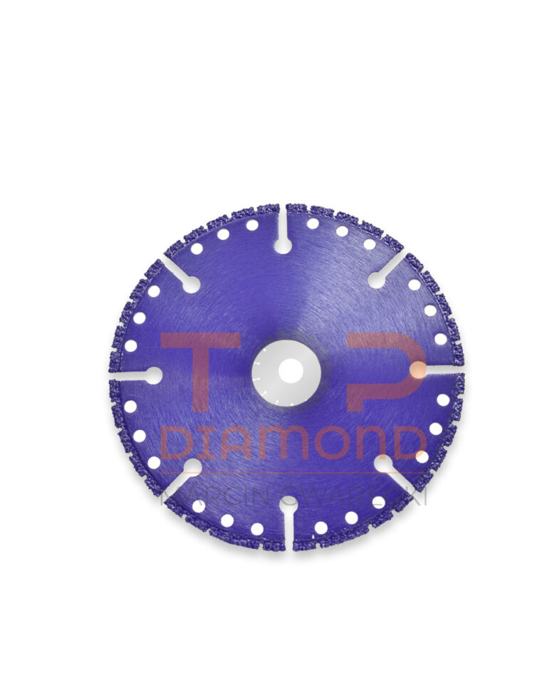 PIŁA 125mm Z NASYPEM NIEBIESKA UNIWERSALNA