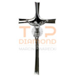 KRZYŻ Z WIZERUNKIEM MOSIĘŻNY ŚMIGŁO CHROM