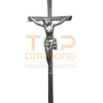 KRZYŻ Z WIZERUNKIEM MOSIĘŻNY MUNDIAL CHROM