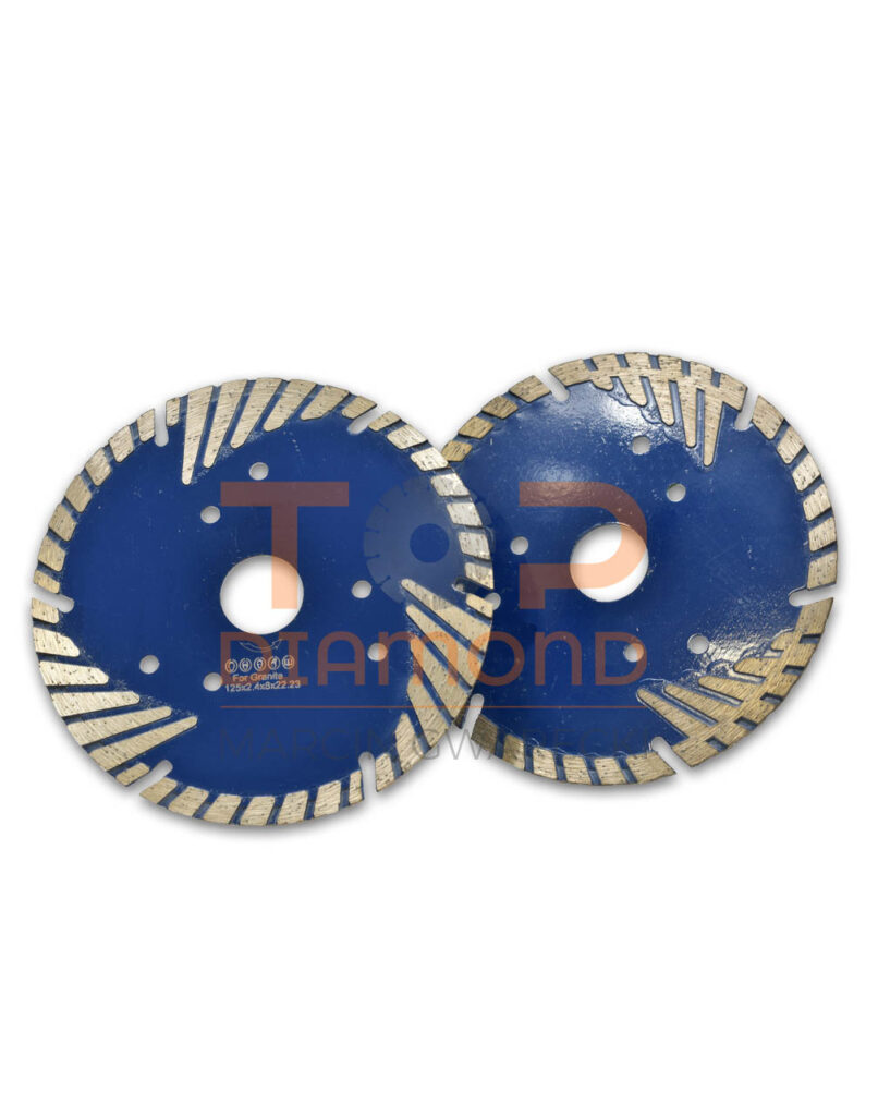 PIŁA 125mm Z BOCZNYM ZĘBEM DO GRANITU