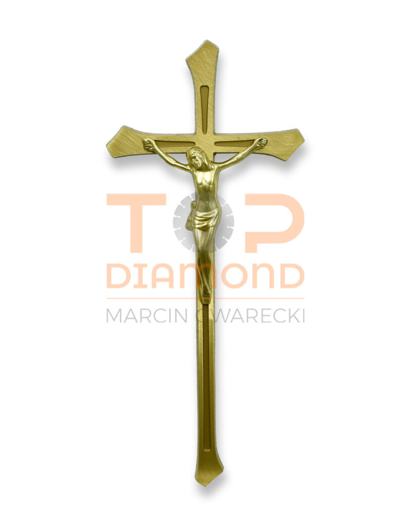 KRZYŻ F-9/44 ROMANO KOŃCE SZER. 45cm ŻÓŁTY