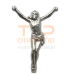 WIZERUNEK CHRYSTUSA ZE STALI NIERDZEWNEJ 15/21/26cm