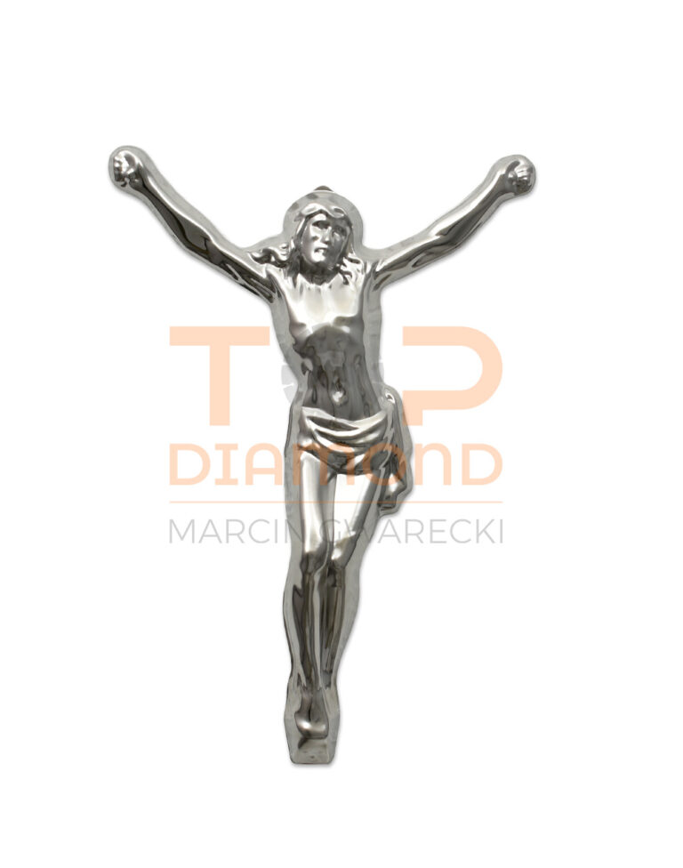 WIZERUNEK CHRYSTUSA ZE STALI NIERDZEWNEJ 15/21/26cm