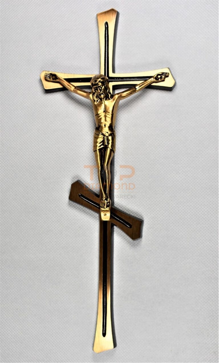 KRZYŻ Z WIZERUNKIEM MOSIĘŻNY PRAWOSŁAWNY K38