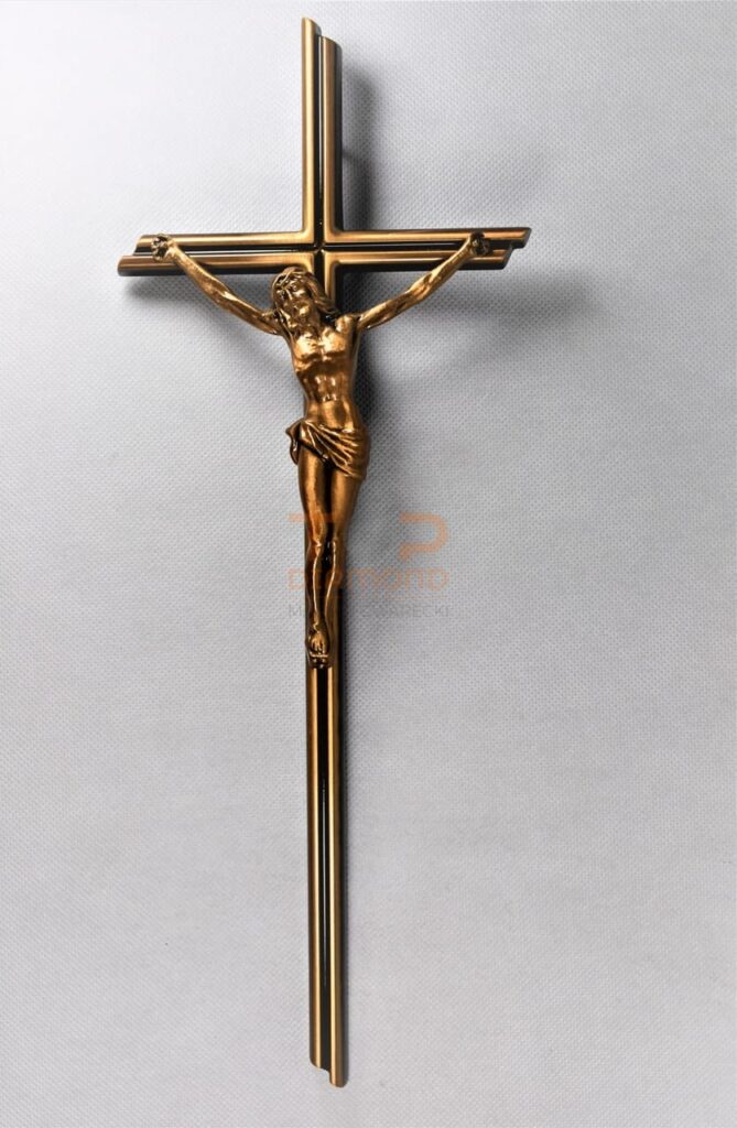 KRZYŻ Z PASYJKĄ WŁOSKI  40 cm