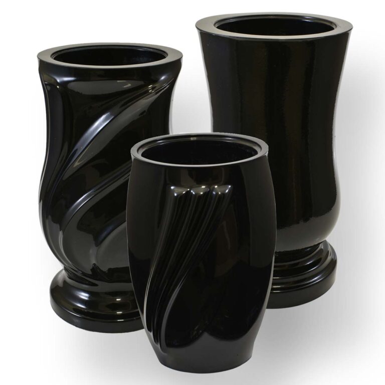 WAZON Z ŻYWICY CZARNY