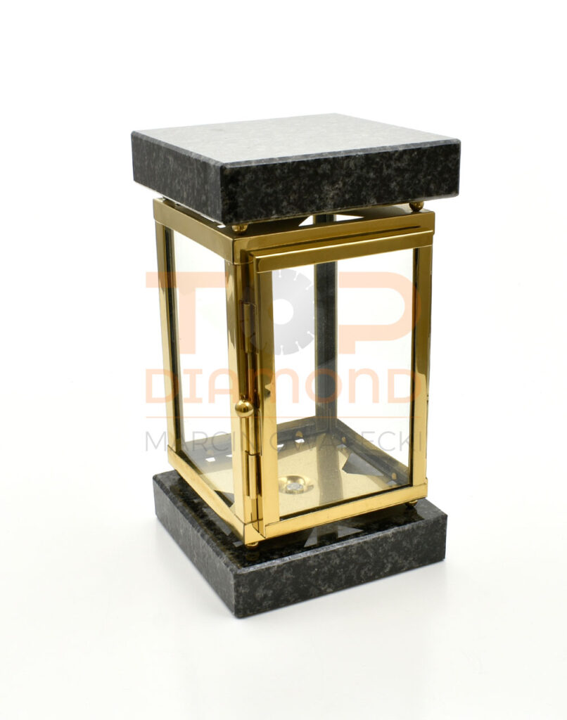 LAMPION LK KWADRATOWY+JASNE ZŁOTO+IMPALA