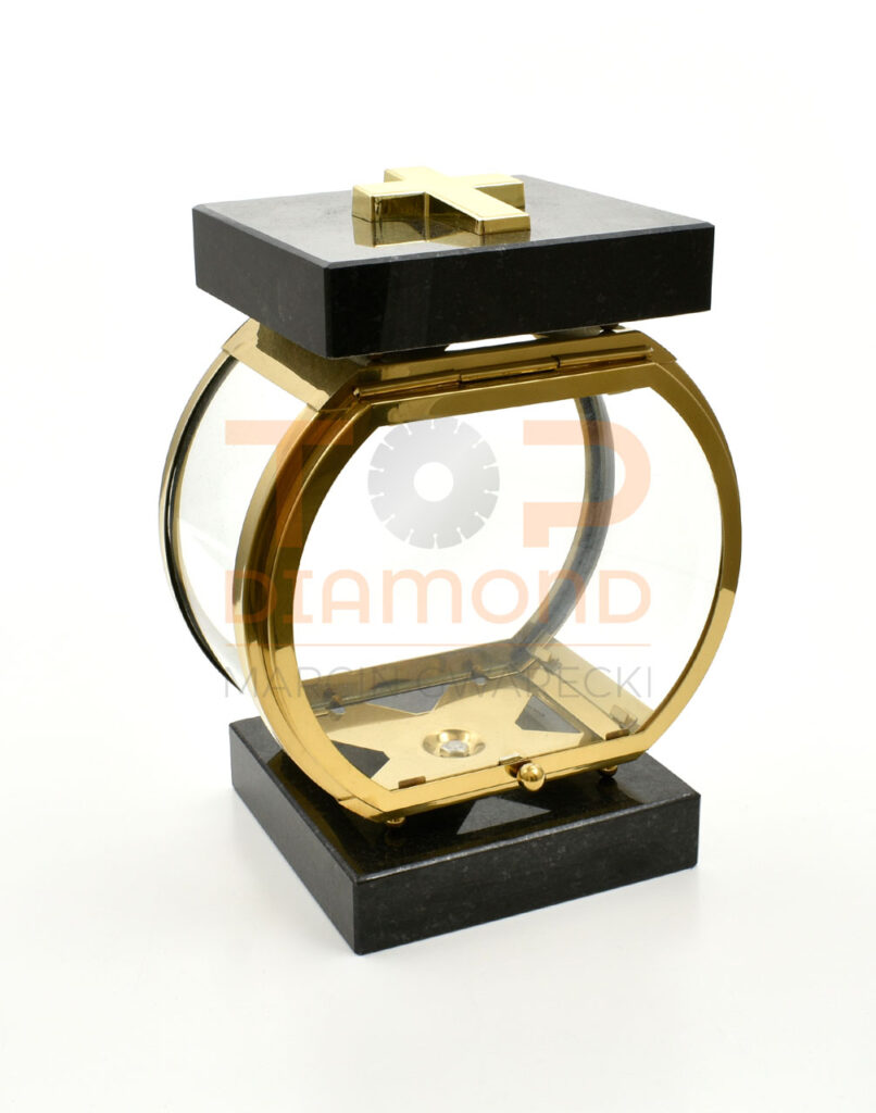 LAMPION LK KWADRATOWY+JASNE ZŁOTO+IMPALA