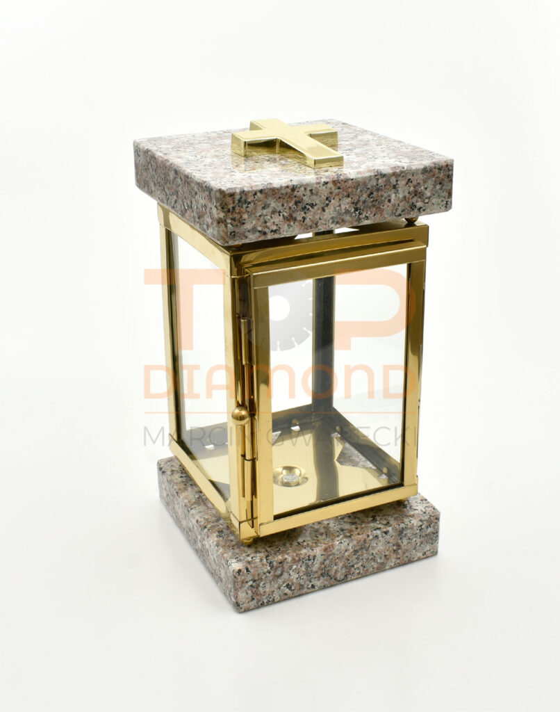 LAMPION LK KWADRATOWY+JASNE ZŁOTO+IMPALA