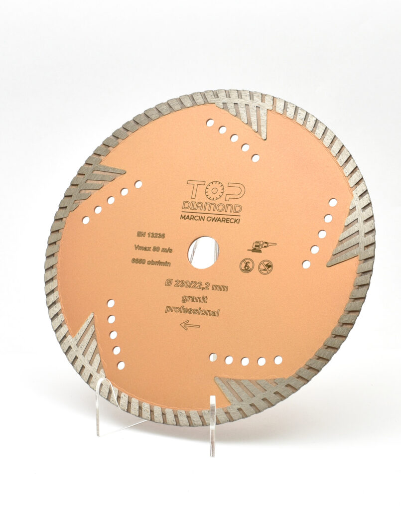 TARCZA DIAMENTOWA PROFESSIONAL (125 mm/ 125mm M14/ 150mm M14/ 230mm)