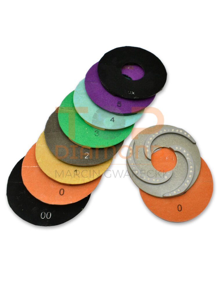 TARCZA DO POLEROWANIA PŁASZCZYZN 250mm BANANY