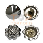 ROZETA MOSIĘŻNA CHROMOWANA