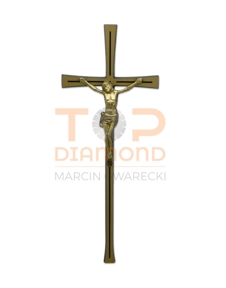 POL KRZYŻ PROSTY LEKKI WTRYSK 45cm BEZ PASYJKI