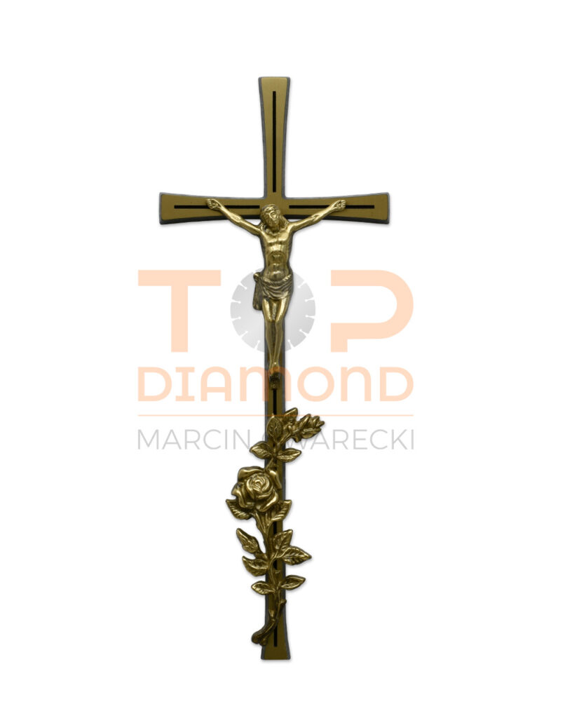 POL KRZYŻ PROSTY LEKKI WTRYSK 45cm BEZ PASYJKI