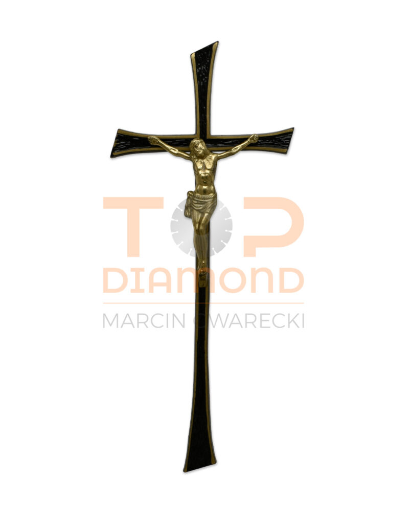 POL KRZYŻ SZEROKI PASEK Z OPLATANEGO 47cm