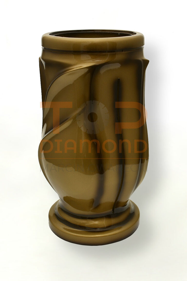 WAZON Z ŻYWICY MROZOODPORNY ZŁOTY LUB SREBRNY