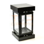 LAMPION LK KWADRATOWY+CZARNY+SZWED