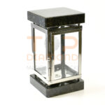 LAMPION LK KWADRATOWY+SREBRO+BLUE NIGHT