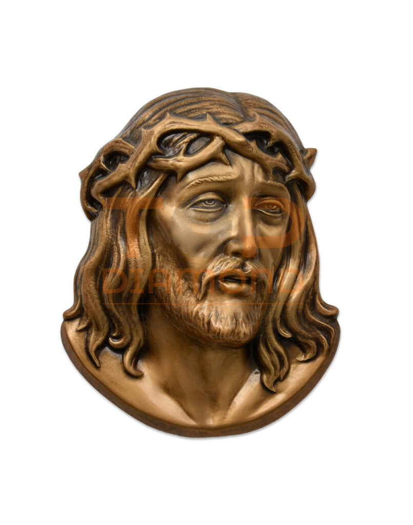 CAGGIATI GŁOWA CHRYSTUSA 14cm / 20cm - 20cm x 16cm