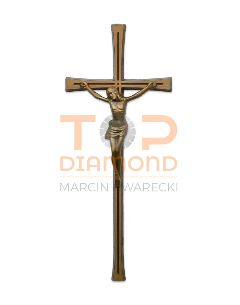 KRZYŻ ALUMINIOWY BRĄZ ROMANO