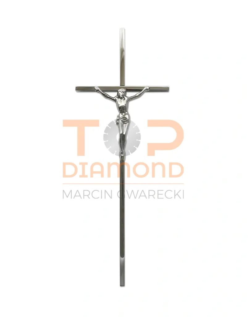 KRZYŻ ZE STALI NIERDZEWNEJ SZTORC 10x20mm
