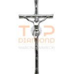 KRZYŻ MOSIĘŻNY ZE WZOREM DRZEWKA CHROM