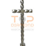 KRZYŻ KWASÓWKA 100cm KRĘCONY PROFIL 50x50mm