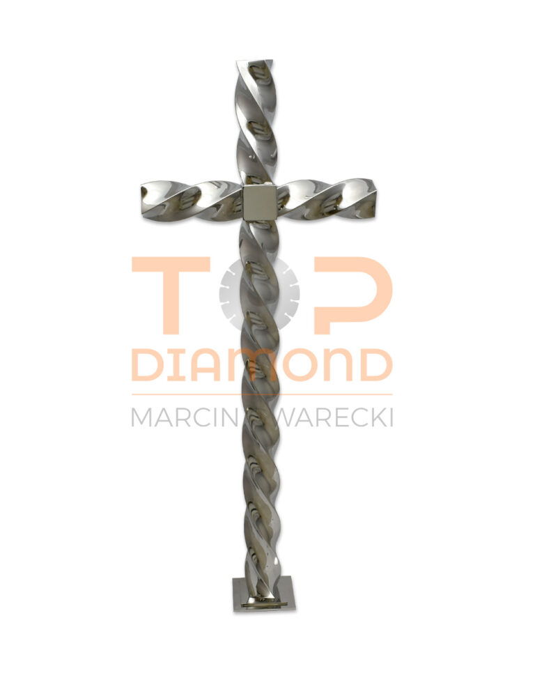 KRZYŻ KWASÓWKA 100cm KRĘCONY PROFIL 50x50mm