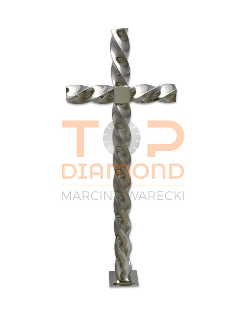 KRZYŻ KWASÓWKA 100cm KRĘCONY PROFIL 50x50mm