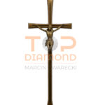 KRZYŻ LASEF 335124/C 40x16cm JASNE ROMANO