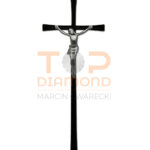 KRZYŻ ALUMINIOWY CZARNY ROMANO