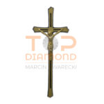 KRZYŻ Z WIZERUNKIEM MOSIĘŻNY ZŁOTY