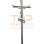 POL KRZYŻ GROSZEK SZABLA DUŻY CHROM PRAWOSŁAWNY