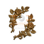 RÓŻA MOSIĘŻNA BUKIECIK 18cm BRĄZ