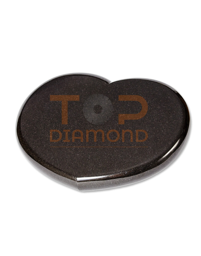 SERCE GRANITOWE CZARNE