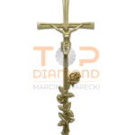 POL KRZYŻ PROSTY LEKKI WTRYSK 45cm POLEROWANY Z RÓ