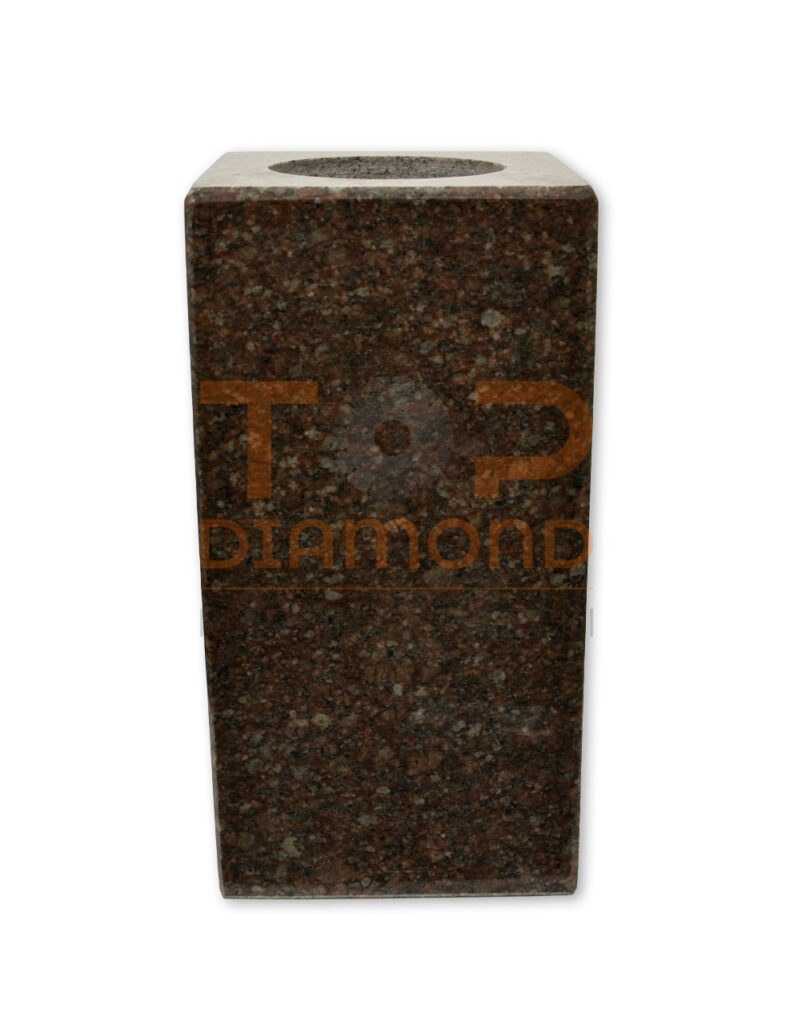 WAZON GRANITOWY KWADRATOWY TOK 15x15x30