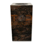 WAZON GRANITOWY KWADRATOWY 15X15X28 AURORA IND