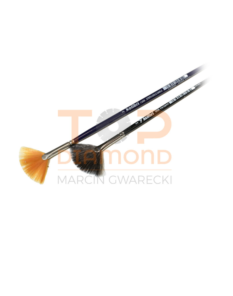 PĘDZEL POZŁOTNICZY WACHLARZYK